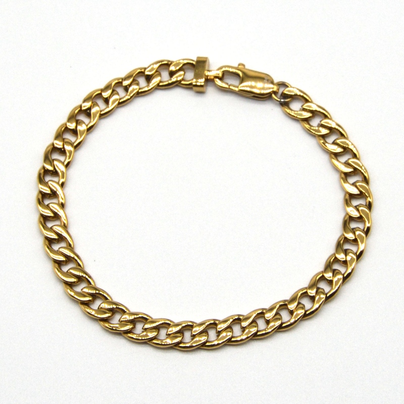 Bracelet chaîne en acier inoxydable RFBBG0056