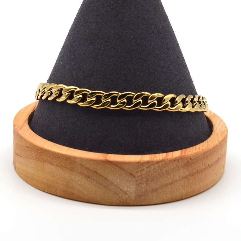 Bracelet chaîne en acier inoxydable RFBBG0056