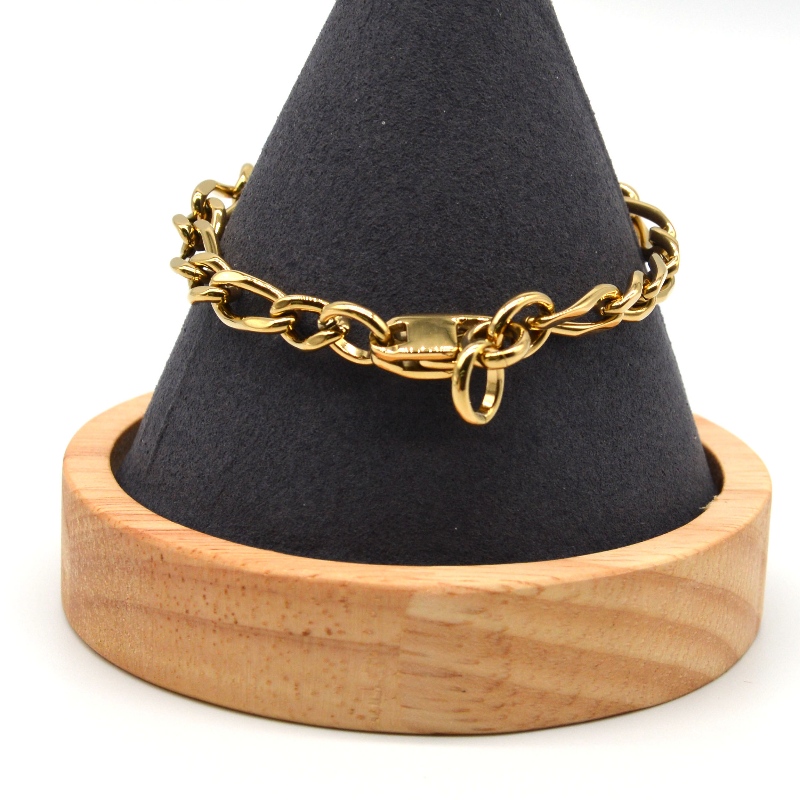 Bracelet chaîne en acier inoxydable RFBBG0633