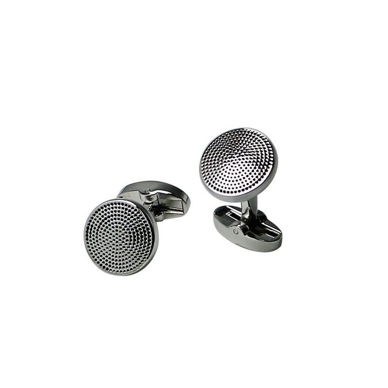 Boucle de manchette personnalisée en argent