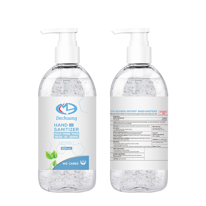 500ml - 75% alcool lavage des mains