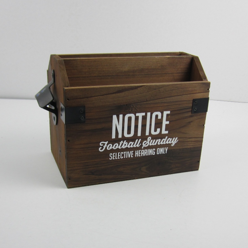 Cartouche télécommandée en bois avec ouvre - bouteilles