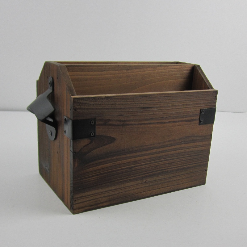 Cartouche télécommandée en bois avec ouvre - bouteilles