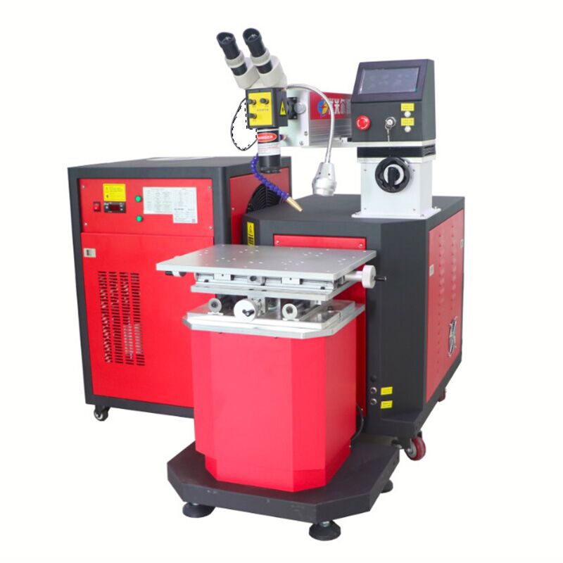 220v 200W 400w 600w en acier inoxydable moule en aluminium spot YAG laser moule machine de soudage