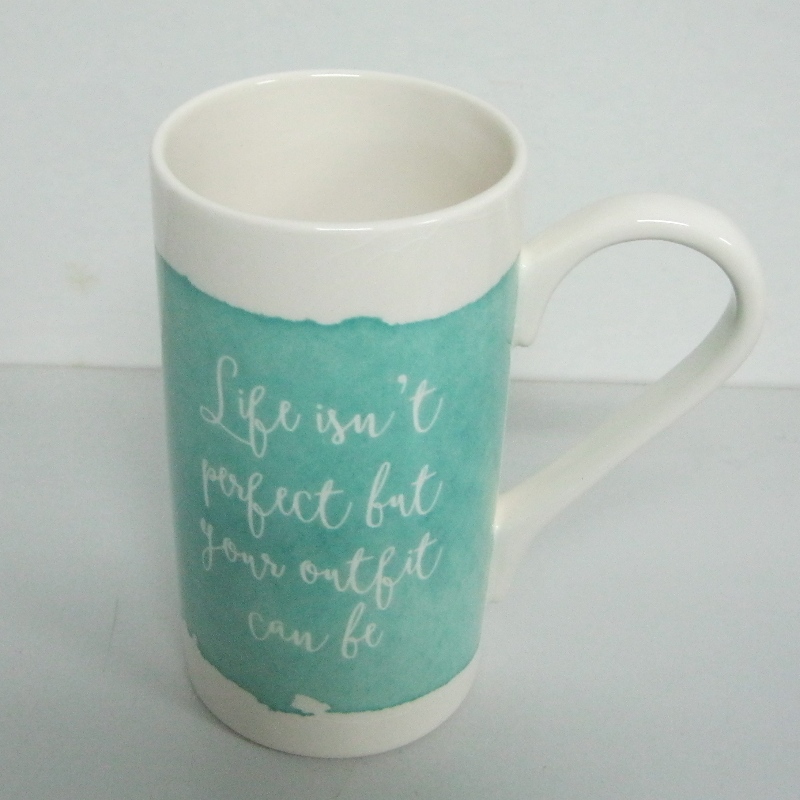 Tasse en céramique promotionnelle faite sur commande de tasse de café de logo