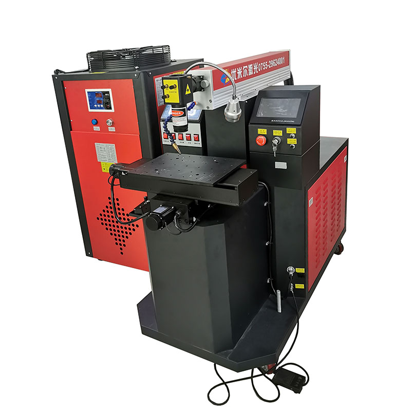 0,1 - 3,0 mm Coke spot 200w - 400W Automatic Stainless Steel Metal YAG point mode laser machine