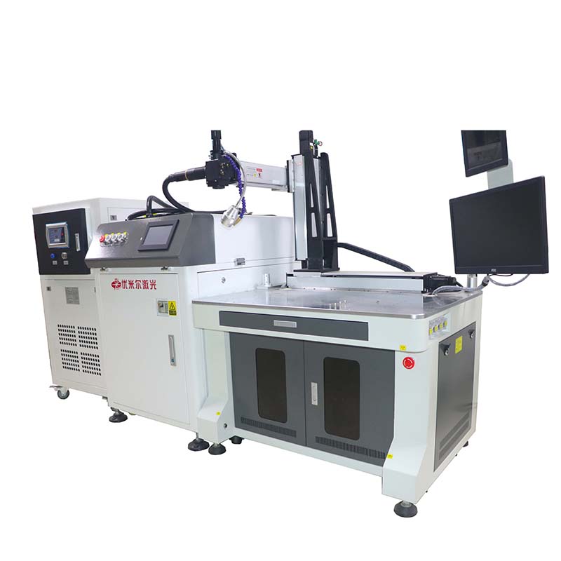 Machine de soudage par soudure laser à cnc à fibre optique en aluminium en acier inoxydable automatique à haute puissance