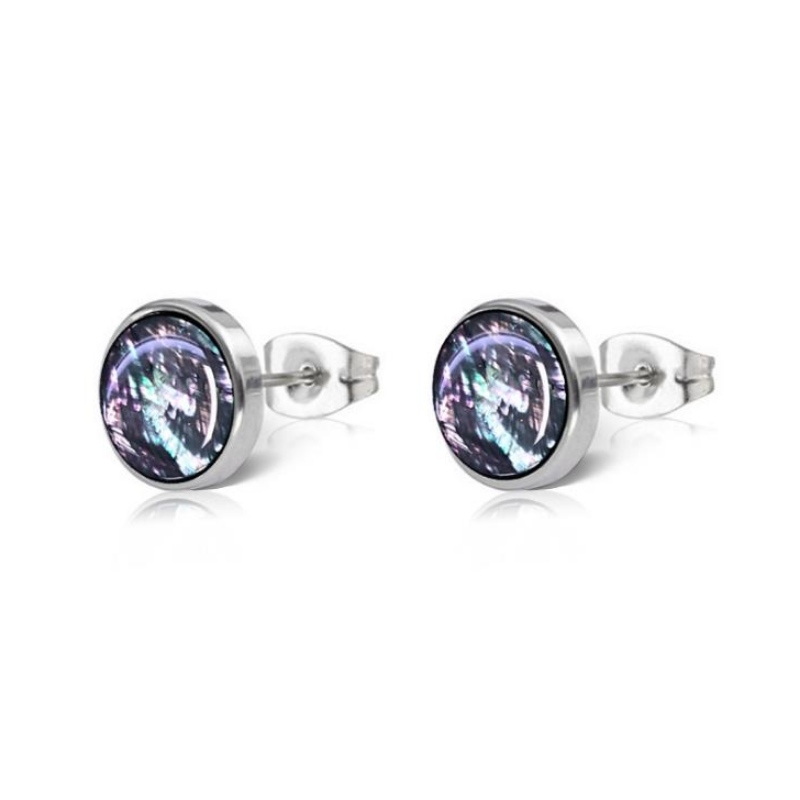 Usine directe cristal goutte boucles d'oreilles en plastique boucles d'oreilles, cristal transparent boucles d'oreilles goutte en plastique PVC goutte plastique processus personnalisé