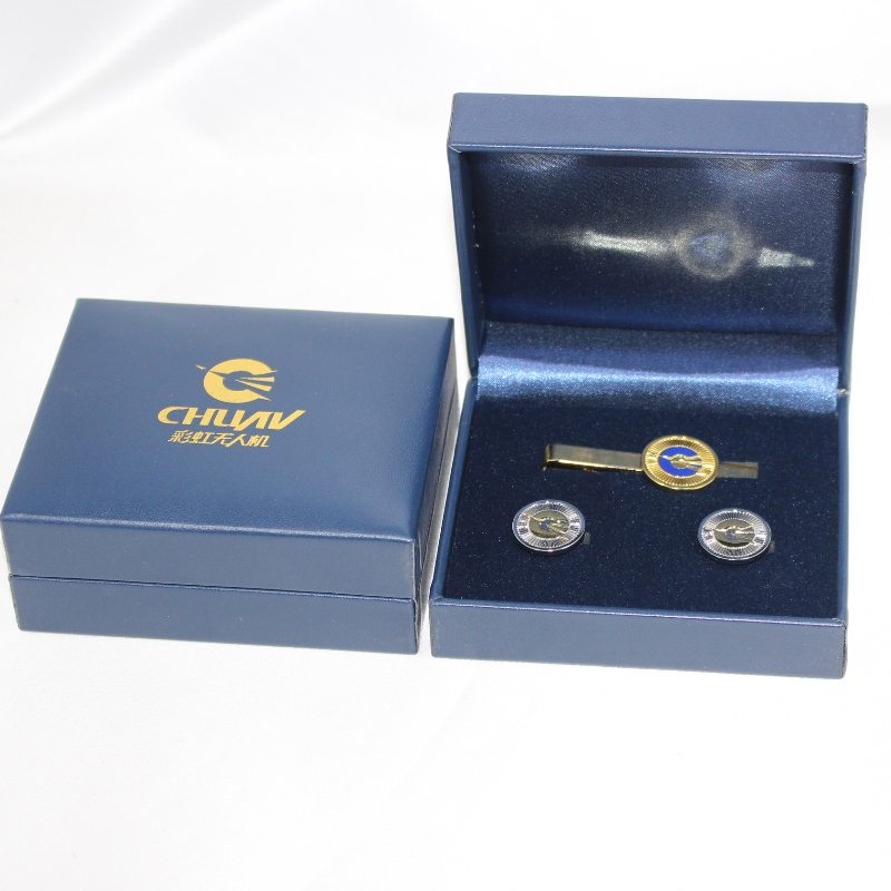 Article V-09 rectangle similicuir Boîte en papier pour pièce de 50-60 mm, boutons de manchette, pince à cravate, badge, etc. mm. 98 * 84 * 38, poids environ 105g