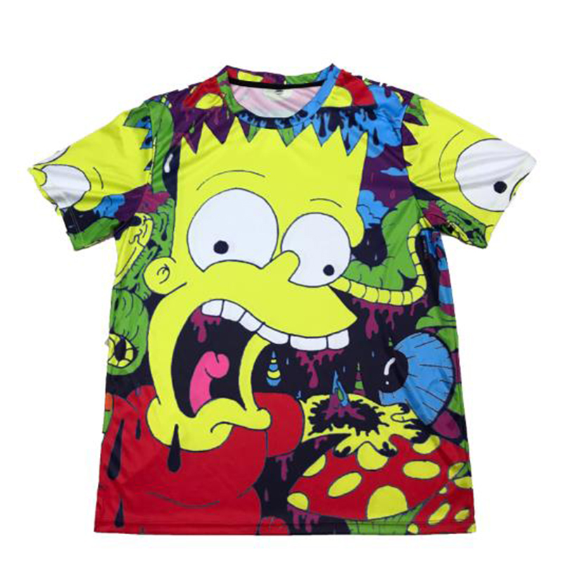 T-shirt imprimé par sublimation complète d'OEM en gros habillement T-shirt à manches longues personnalisé