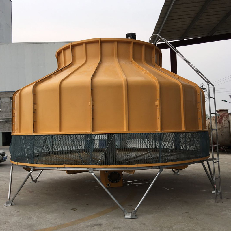 Haute qualité FRP Contre-flux flux croisé tour de refroidissement ventilateur tours d'eau froide