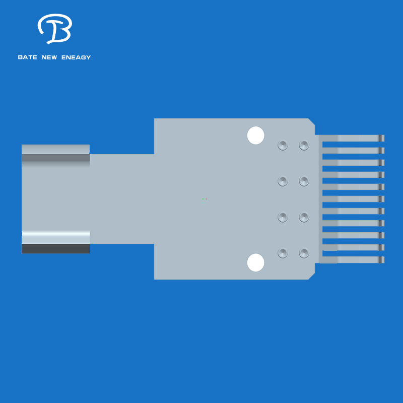 Borne carrée pour connecteur haute tension d 'automobile