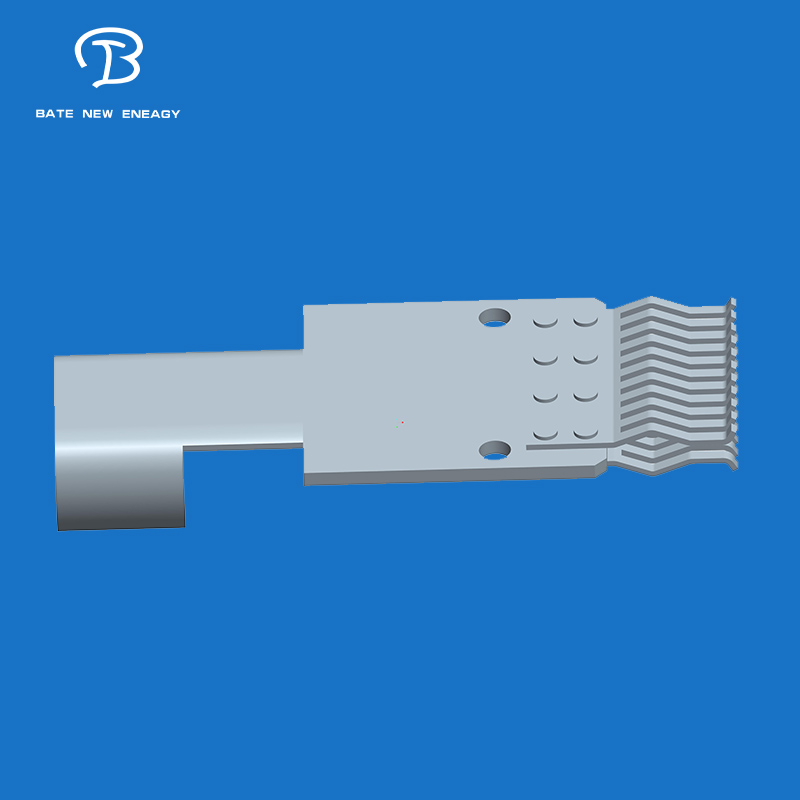 Borne carrée pour connecteur haute tension d 'automobile