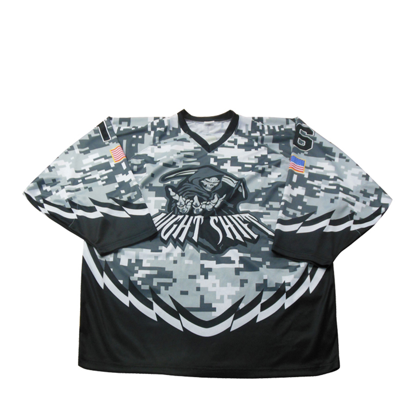 Customized Hockey maillot sublimation Hockey Uniform Hockey Sox