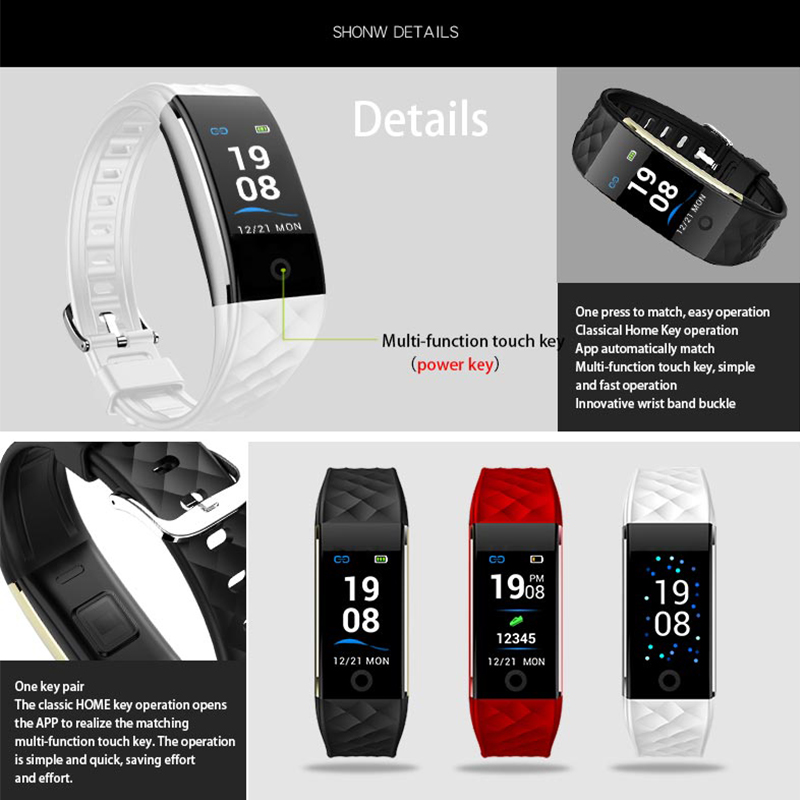 Smart Watch Dynamic Heart Rate Detection (jyda4725) s2