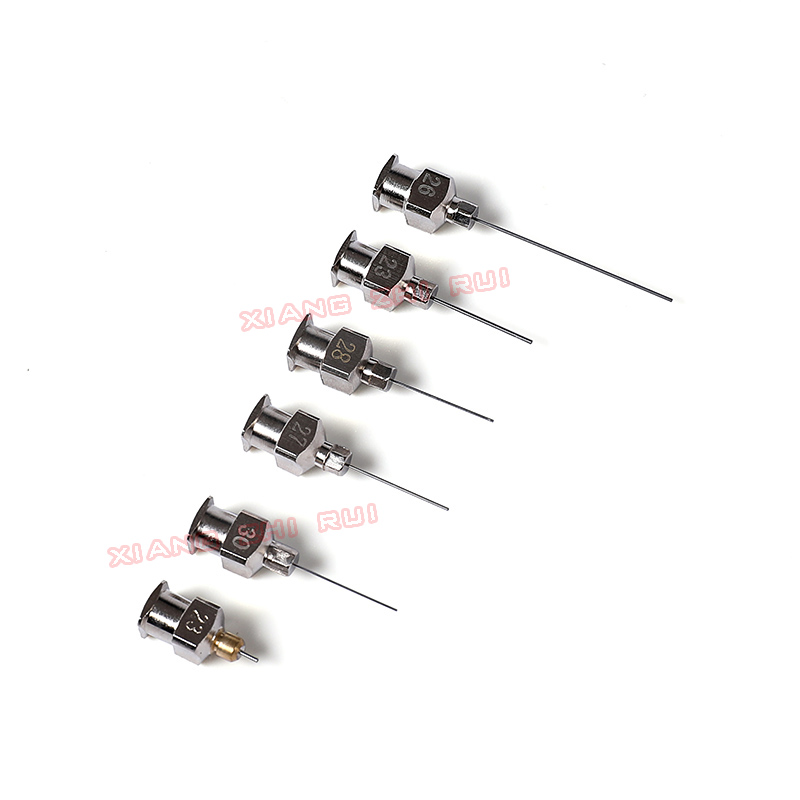 Aiguille de distribution en acier inoxydable de haute qualité, sans blocage de colle, écoulement fluide