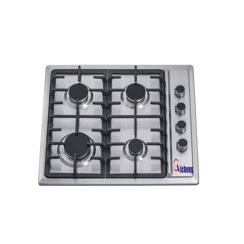 Bulit supérieur en verre de marque OEM dans les plaques de cuisson à gaz de type 4 brûleurs
