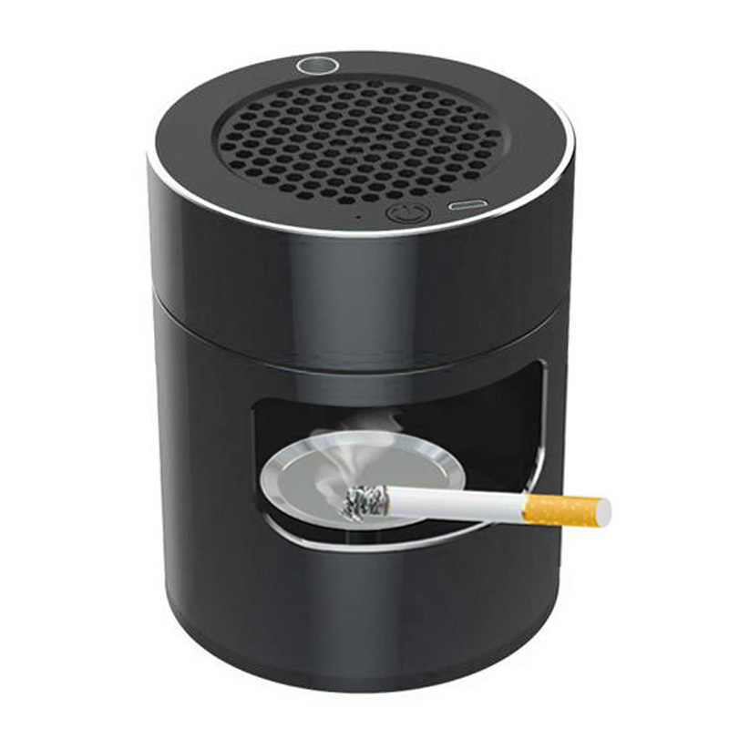 C Filtre intelligent électronique anti-fumée de cendrier purificateur d'air intelligent sans fumée pour purifier les odeurs