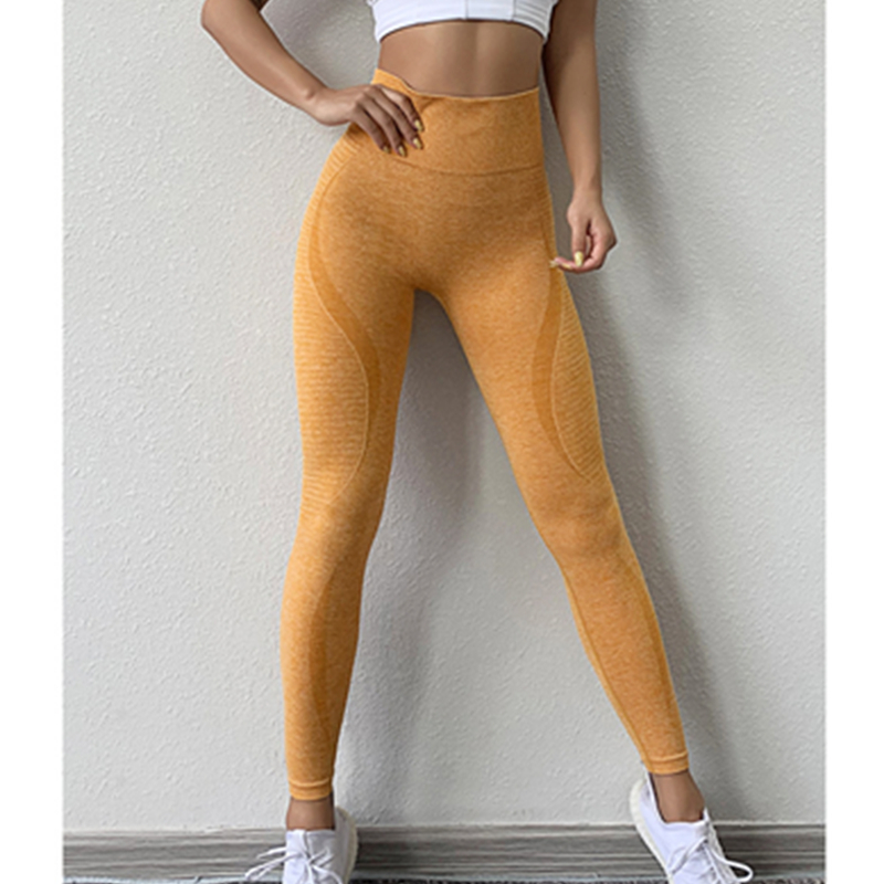 Pantalon de yoga automne / hiver Pantalon de sport taille haute à séchage rapide pour femme Pantalon de sport Pantalon de course