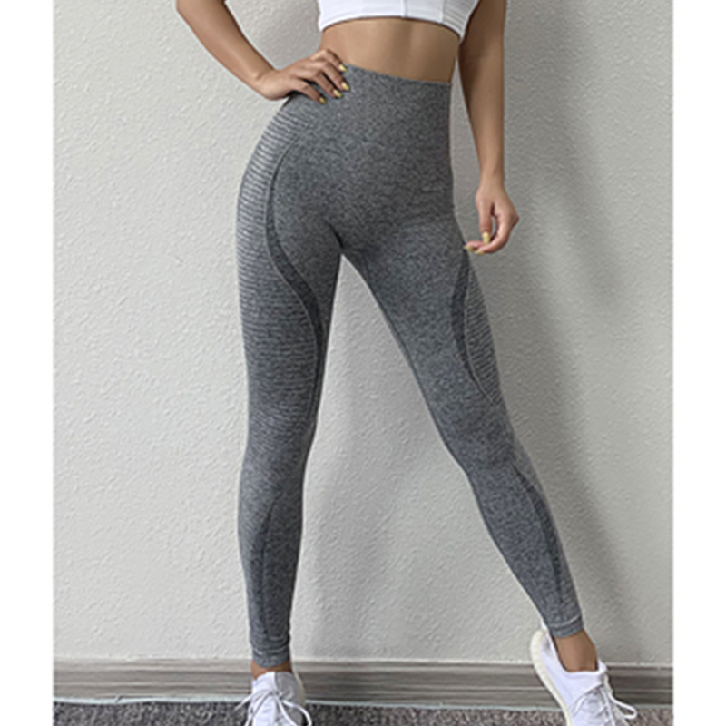 Pantalon de yoga automne / hiver Pantalon de sport taille haute à séchage rapide pour femme Pantalon de sport Pantalon de course