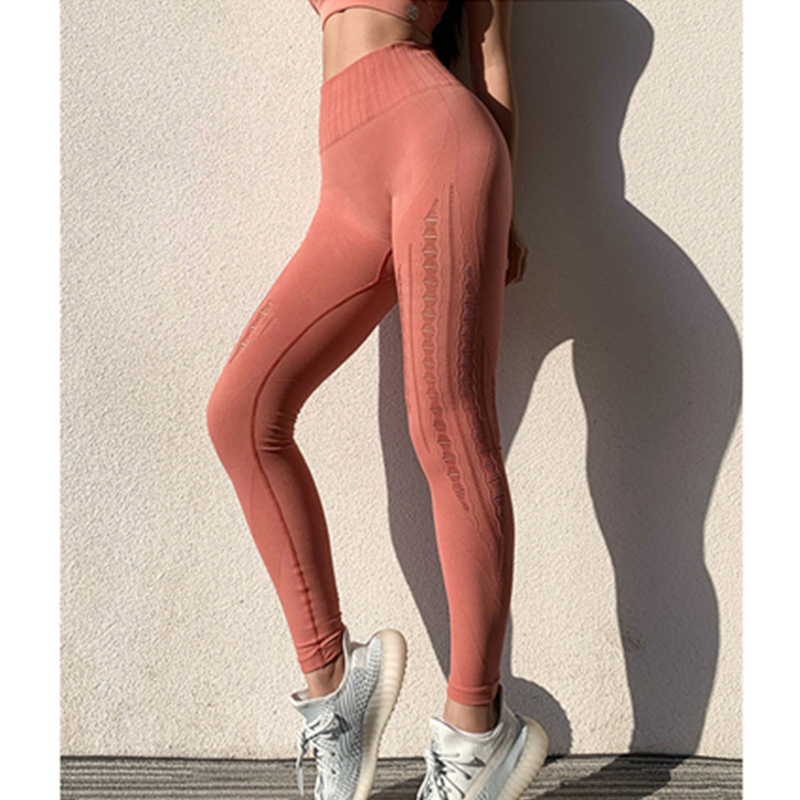 Leggings de yoga pour femmes Pantalon extensible Lift Hip Hip Running Pantalon de fitness Costume de yoga Pantalon de sport