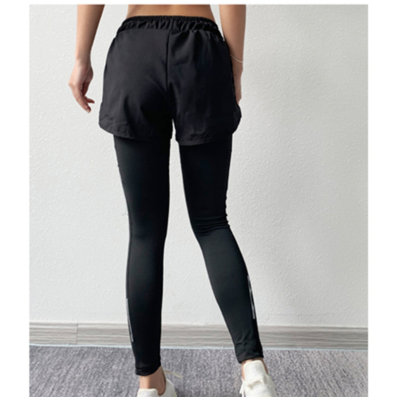Exercice de mode pour dames Pantalon de gymnastique en deux pièces