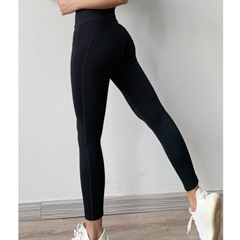 Pantalon de sport pour femme Yoga Pantalon de fitness à absorption d'humidité à séchage rapide