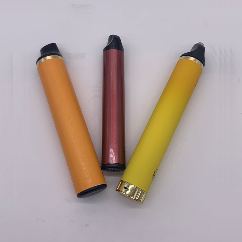 Stylo vape coloré ecig vaper pod de vape à usage unique vide avec boîte d'emballage