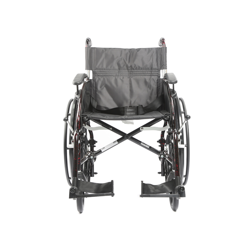 Fauteuil roulant léger, Fauteuil roulant Transporter-aluminium, Fauteuil de transport 2 en 1