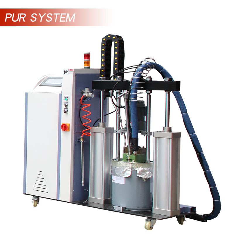 Configuration optionnelle de la machine de plaquage de chants: système PUR / système de fusion rapide