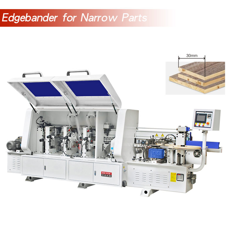 Configuration facultative d 'une machine de fermeture: dispositif de nettoyage / ligne de rotation / machine de fermeture étroite