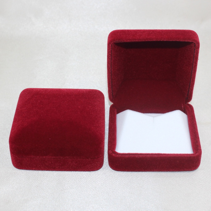 Article Boîte à médailles T-02 recouverte de flanelle ou de cuir PU pour pièce de monnaie de 25-45 mm, badge, petite médaille, etc. mm.65 * 65 * 35mm, pèse environ 62g