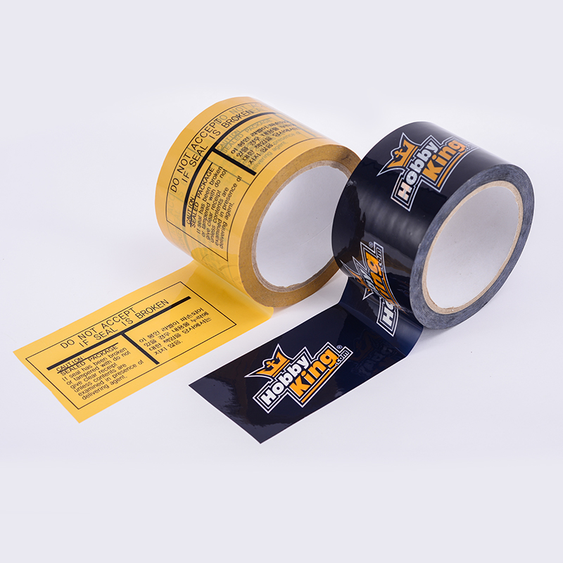 Bopp emballage joint d'étanchéité LOGO graphique bande d'impression visqueuse