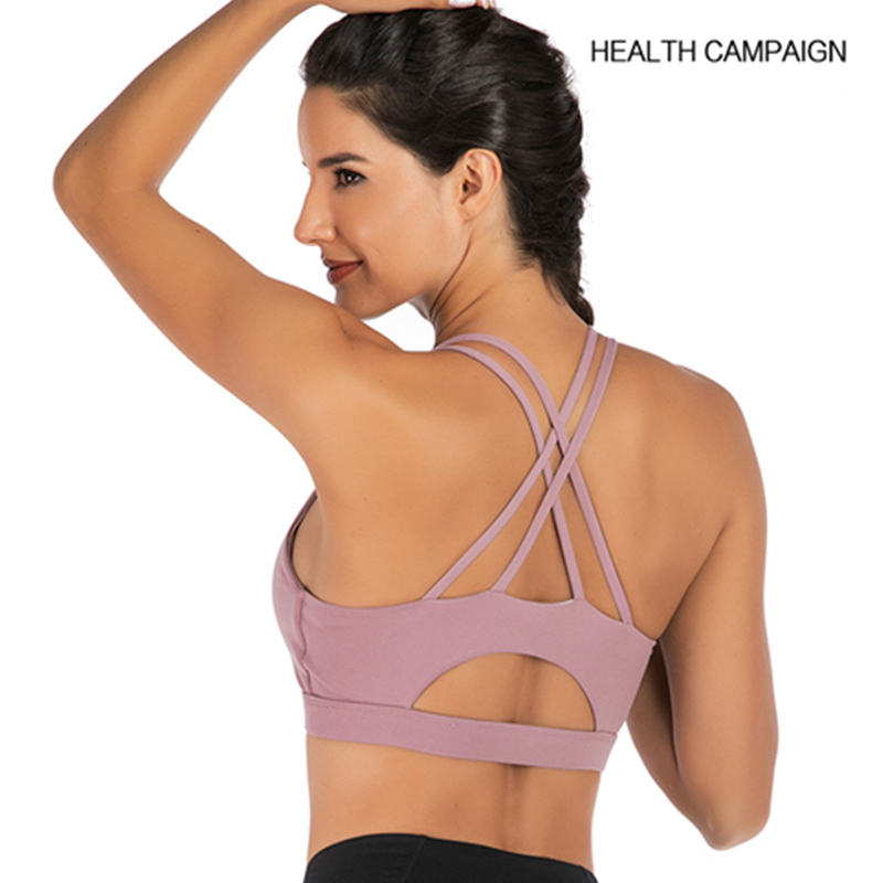 2020 nouveau soutien-gorge de sport soutien-gorge de sport antichoc costume de yoga de style chaud