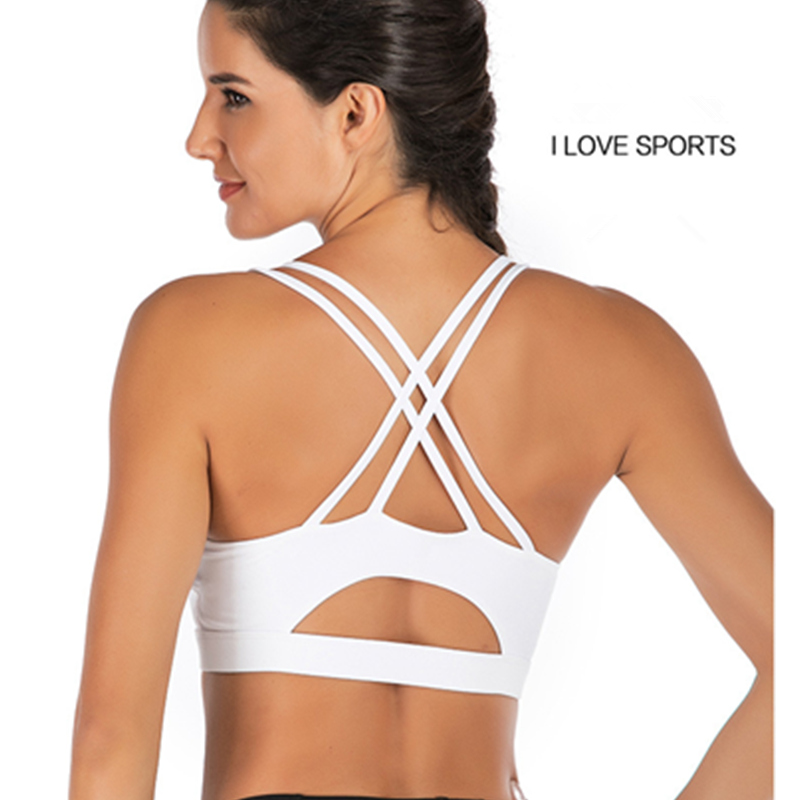 2020 nouveau soutien-gorge de sport soutien-gorge de sport antichoc costume de yoga de style chaud