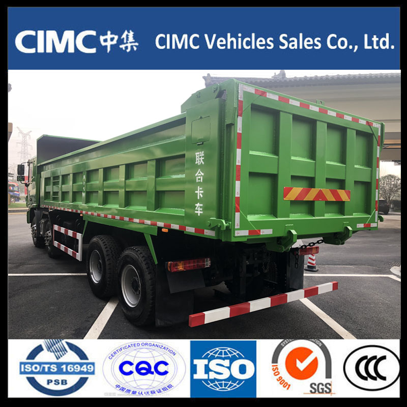 Camion à benne basculante Chine 8 * 4 C&C