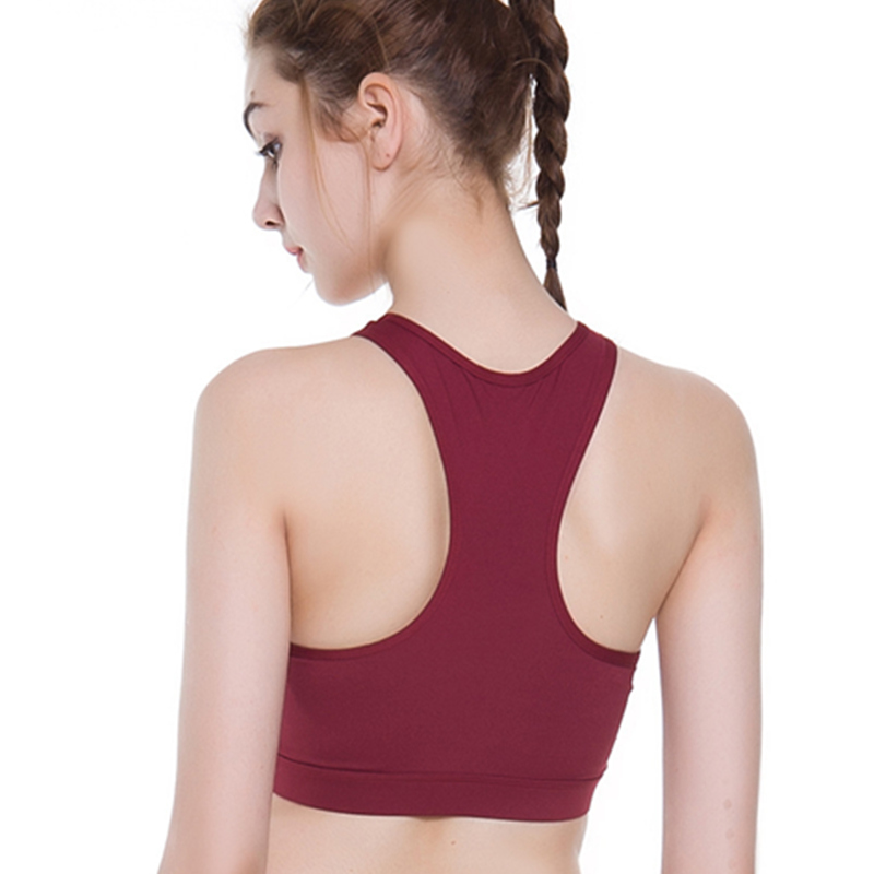 Nouveau soutien-gorge de sport soutien-gorge de fitness antichoc avec dentelle et tissage soutien-gorge de sport sexy