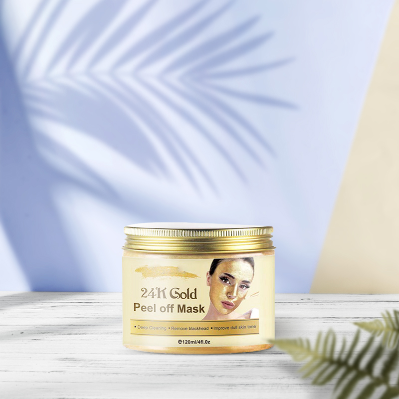 Masque pelable en or 24 carats