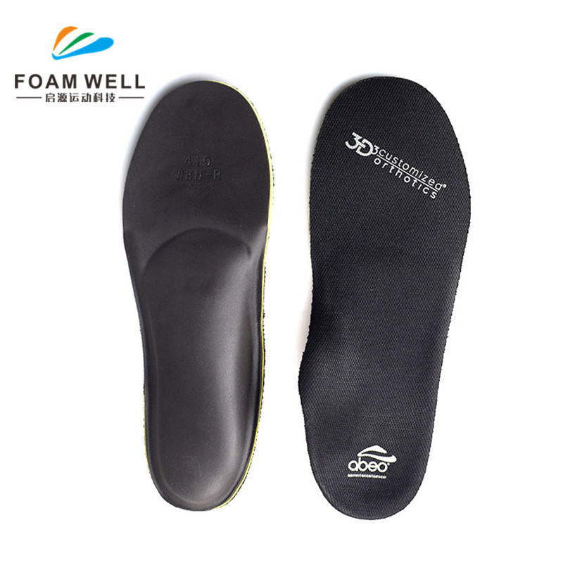 Vente chaude personnalisé confortable 3D3 neutre Premium Arch Support semelles orthopédiques pour feuilles de chaussures