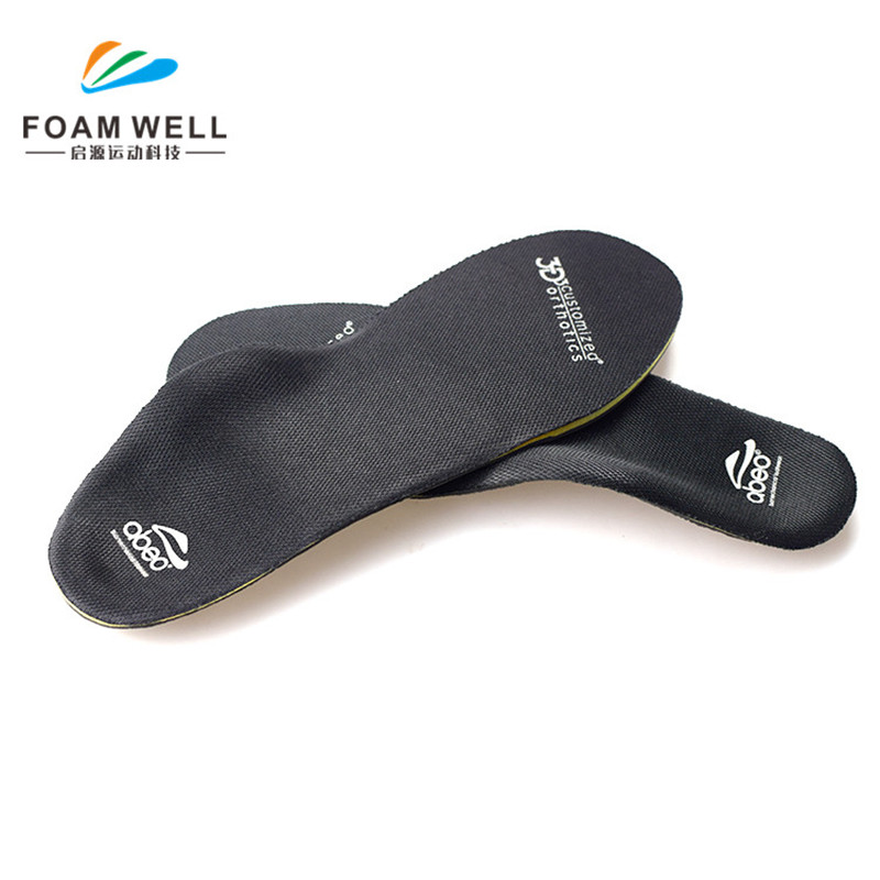 Vente chaude personnalisé confortable 3D3 neutre Premium Arch Support semelles orthopédiques pour feuilles de chaussures