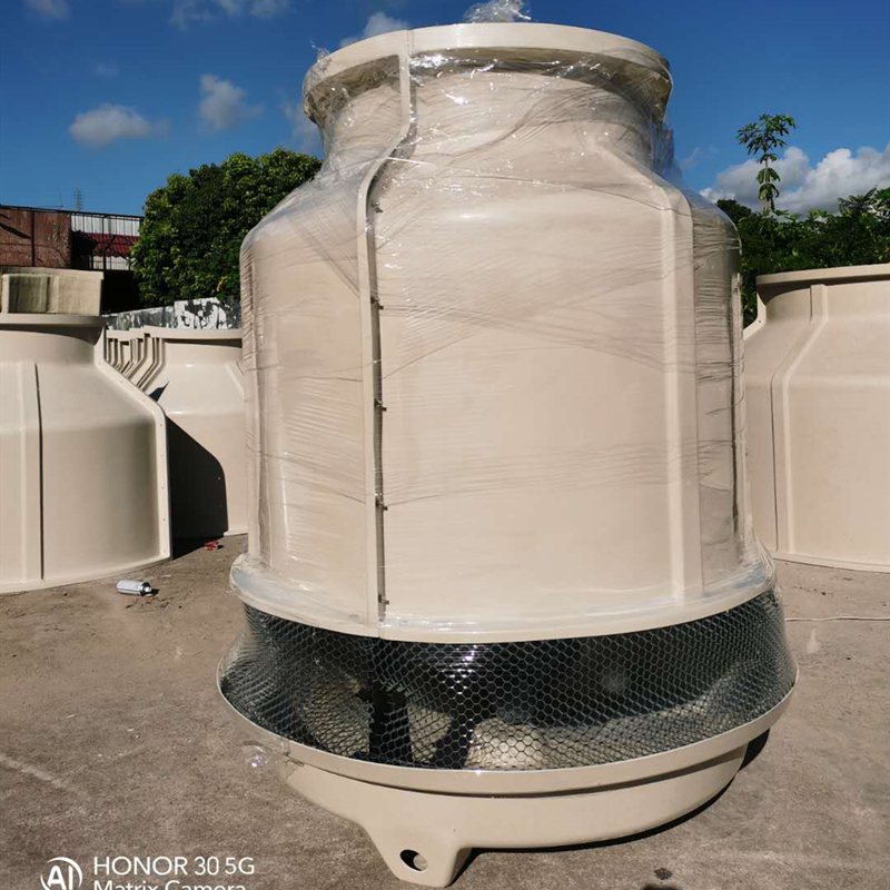 Tour de refroidissement en plastique renforcée de fibre de verre circulaire à contre-courant de 60 tonnes