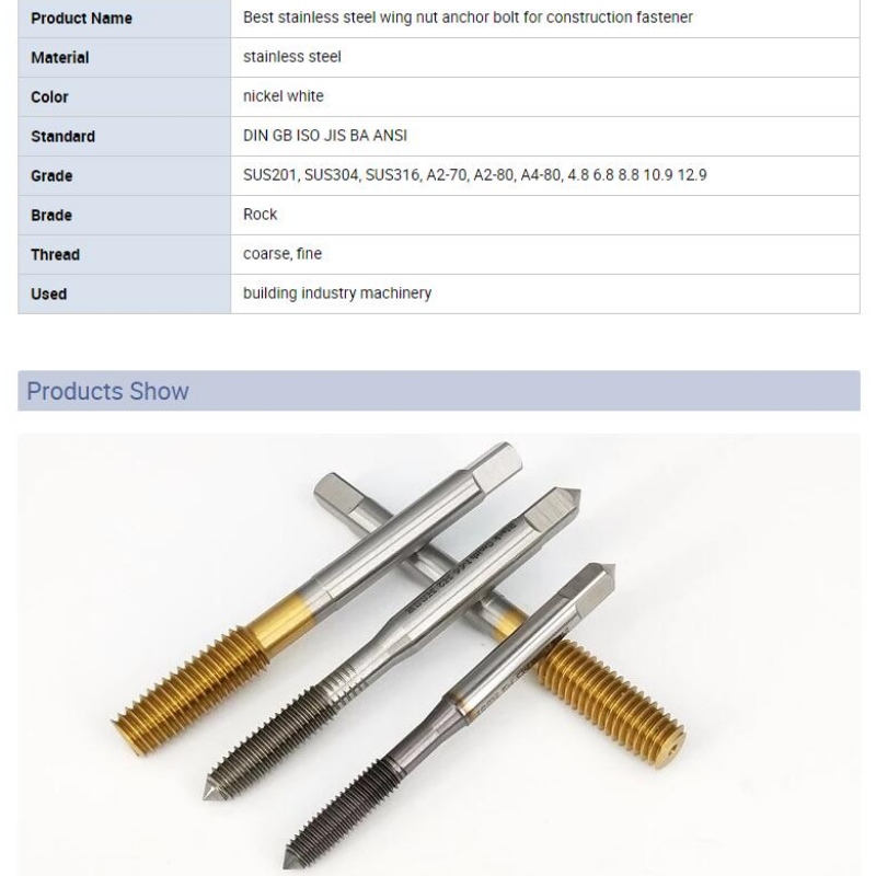 Pas de taraud d'extrusion: vis formant tarauds