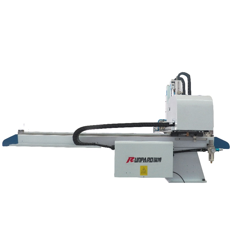 Frame type Pneumatic AC Servo Motor Transverse Injection Machine
