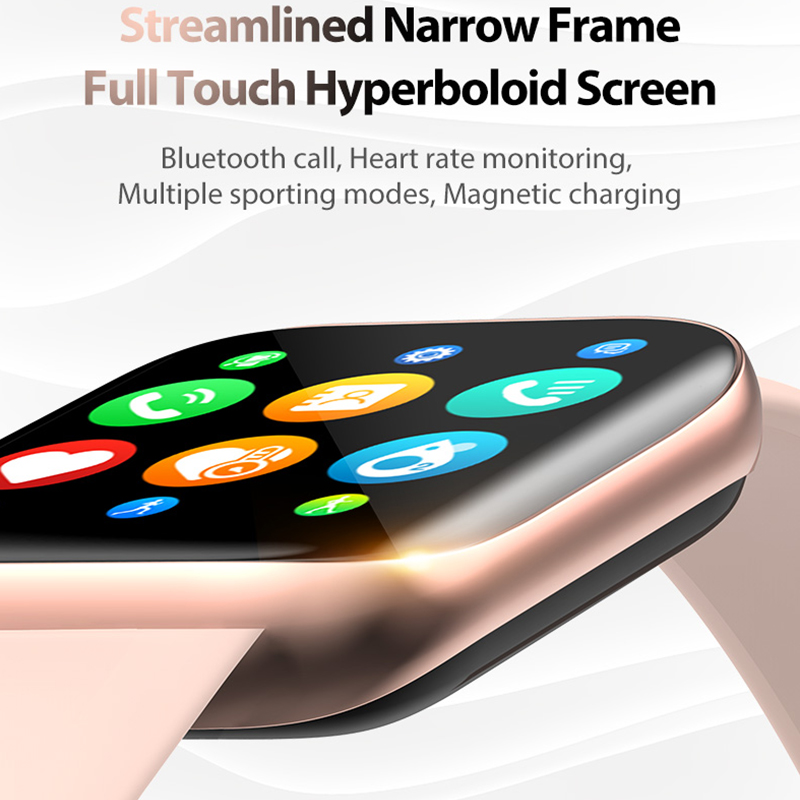 Montre intelligente, moniteur de rythme cardiaque, traceur de mouvement avec 1,3.