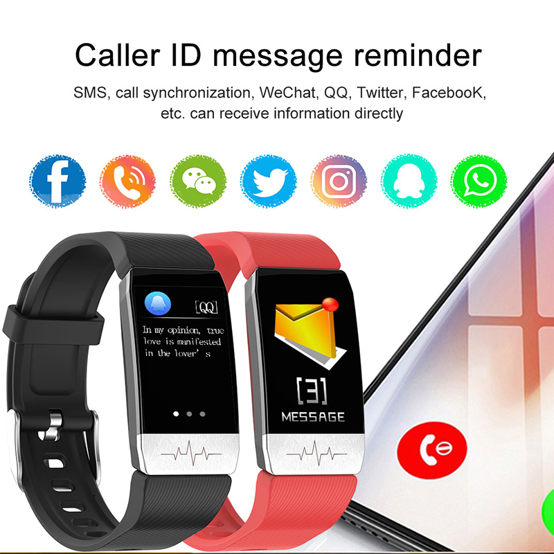 Smart Watch Dynamic Heart Rate Detection t1s
