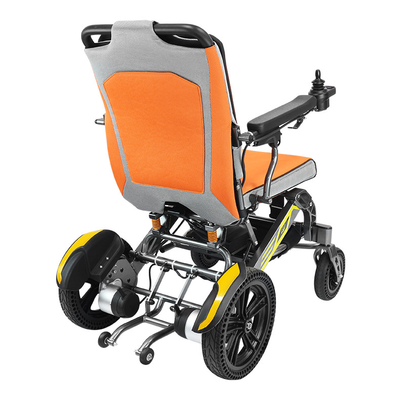 Fauteuil roulant électrique pliant léger renforcé