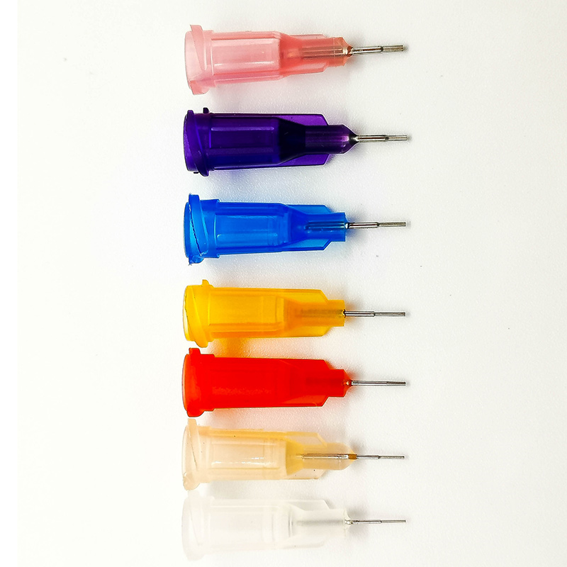 Aiguille de distribution de type pas à pas, spécialement formulée avec une distribution latérale étroite