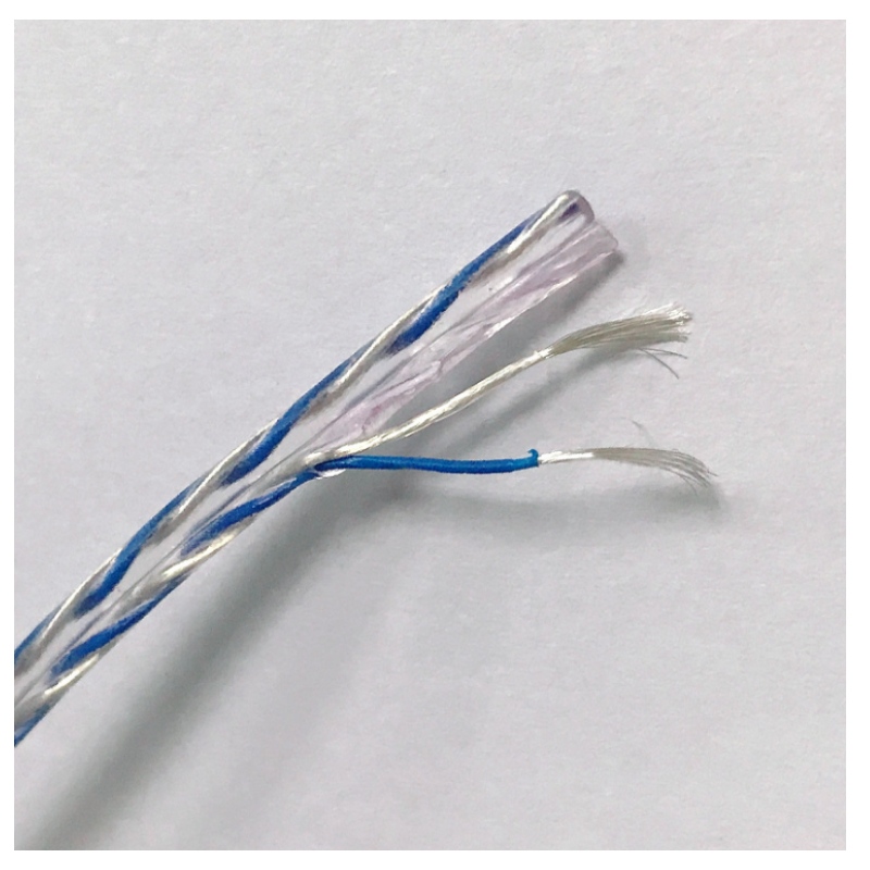 4 lignes bleues d 'argent, de cuivre et d' argent à perméabilité élevée