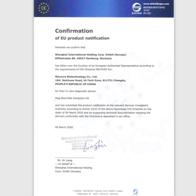 Kit PCR fluorescent SARS-CoV-2