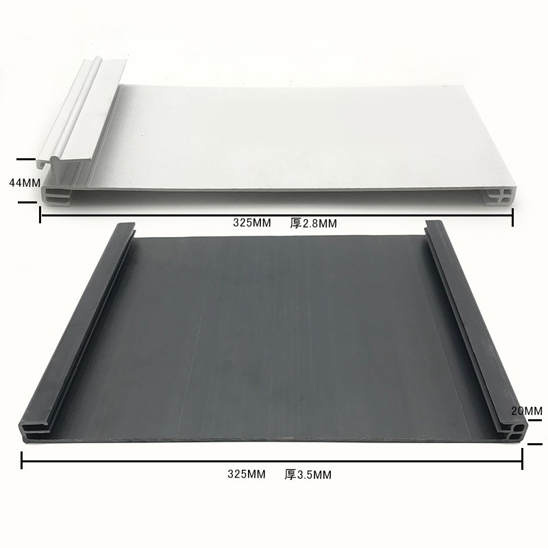 Panneau d 'étiquette pour plaque plastique hétéroplastique PVC personnalisée extrudée